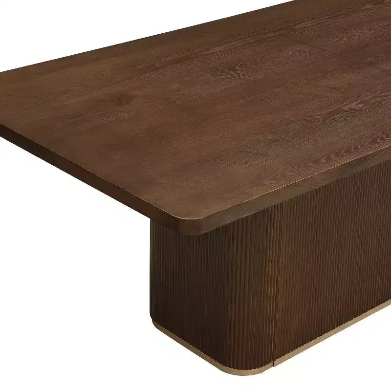 Christopher Knight Home Evangeline Set da pranzo contemporaneo di 7 pezzi in legno di Hevea, imbottito, con tavolo rettangolare di grandi dimensioni