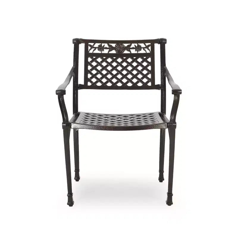 Christopher Knight Home Ridgecrest - Set da pranzo da esterno a 5 pezzi in alluminio
