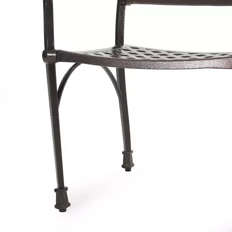 Christopher Knight Home Ridgecrest - Set da pranzo da esterno a 5 pezzi in alluminio