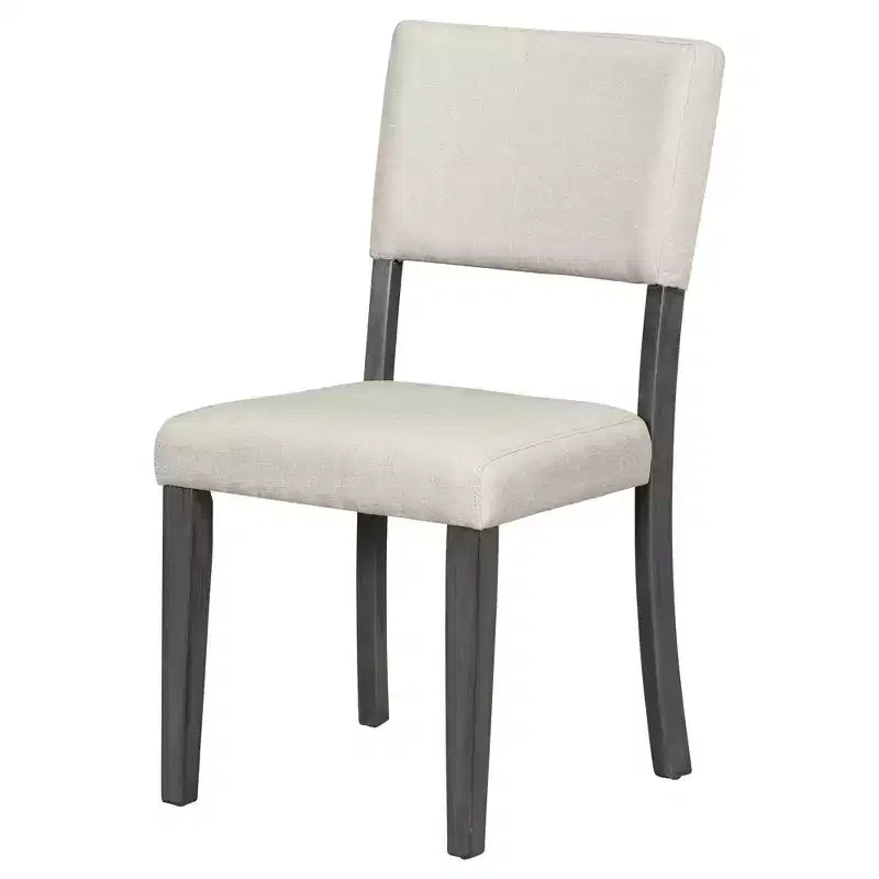 Set da tavolo rotondo da pranzo per 4 persone, set da cucina retrò da 5 pezzi con 4 sedie imbottite