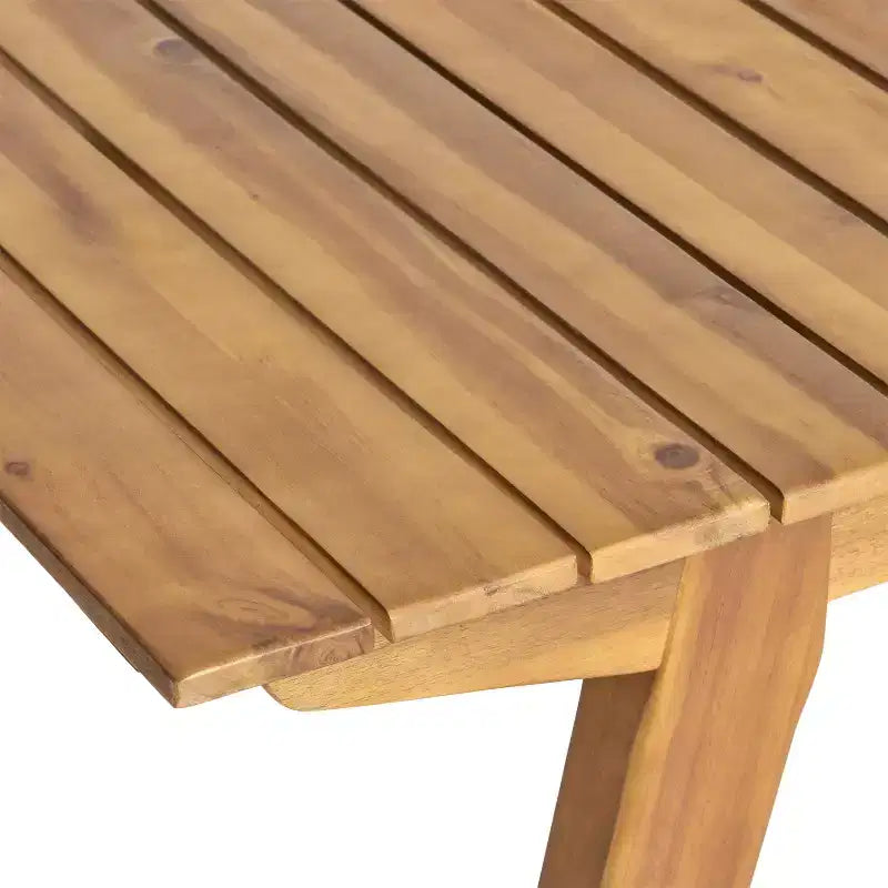 Christopher Knight Home Otto set da pranzo da 7 pezzi in vimini e legno di acacia per esterni con cuscini