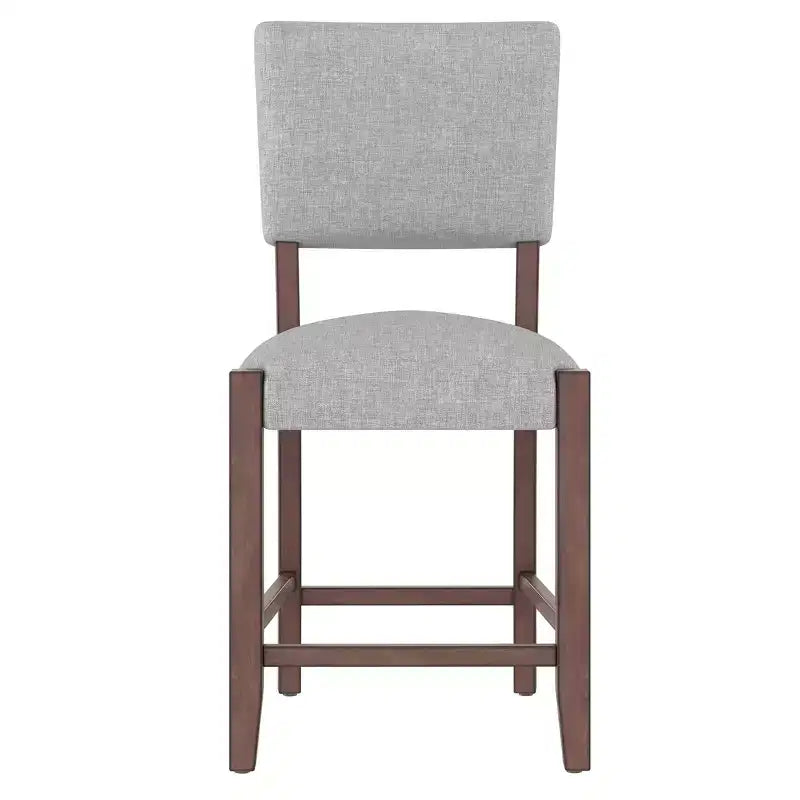 Bellemave Set da Pranzo 5 Pezzi, Tavolo Alto con Piano in Finto Marmo e 4 Sedie Imbottite, per Sala da Pranzo, Cucina