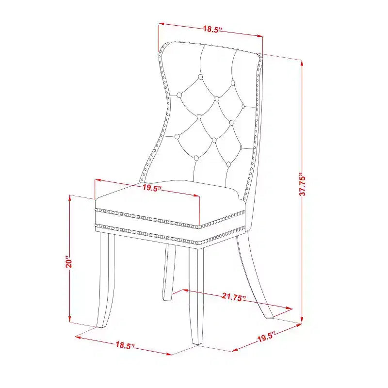 Set da pranzo rettangolare 5 pezzi con piano in legno massello finitura marrone naturale – 4 posti