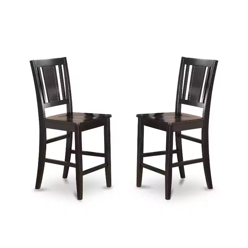 Set da Pranzo Altezza Bancone - Set Tavolo e Sedie 3 Pezzi - Set Moderno da Cucina/Pub - Tavolo 30x48 Pollici