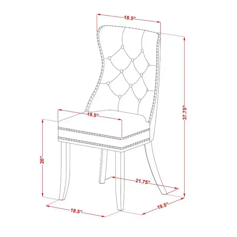 Set da pranzo rotondo a 5 pezzi in legno massello con piano in lino bianco - 4 posti