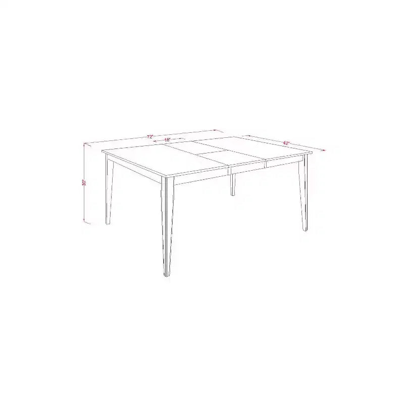 Set Sala da Pranzo Gotico Glamour - Tavolo con Prolunga e 6 Sedie - Elegante Finitura Cappuccino