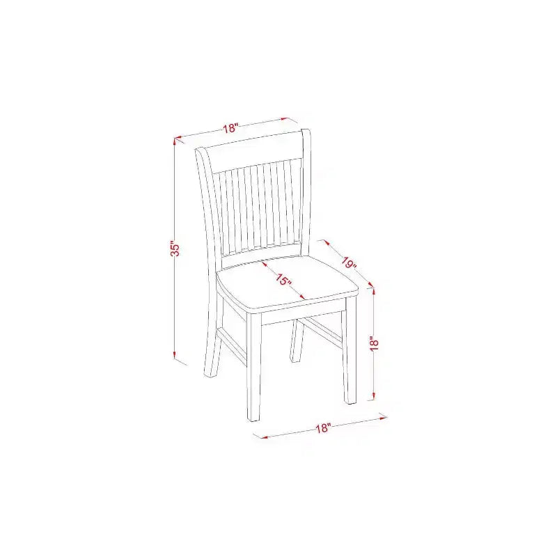 HomeStock Set Tavolo da Pranzo 3 Pezzi in Legno Massello Finitura Lino Bianco con Piano Rettangolare e Ante a Ribalta