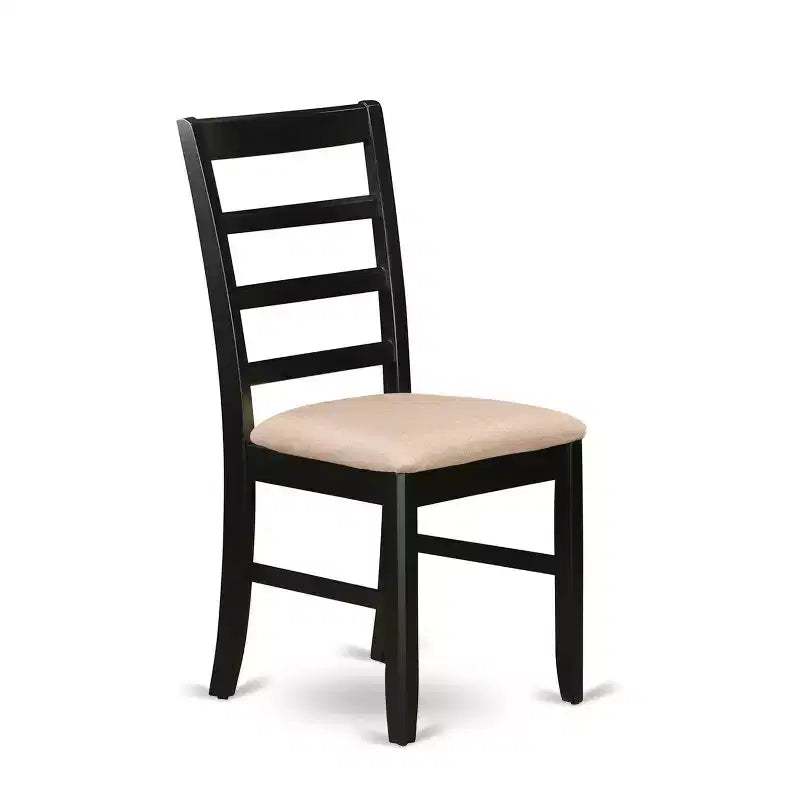 Set da pranzo rotondo medievale - 5 pezzi sedie e tavolo da cucina - Tessuto in lino - 42 pollici