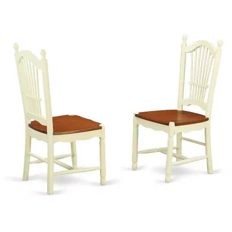 Set da pranzo Hollywood Regency - Tavolo e sedie da cucina - Elegante arredamento per sala da pranzo