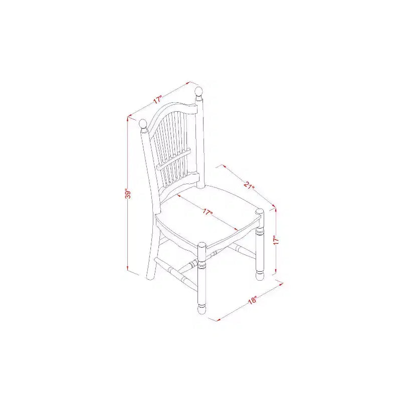 Set da pranzo rotondo - 5 pezzi Tavolo e sedie da cucina - Sala da pranzo per piccoli spazi