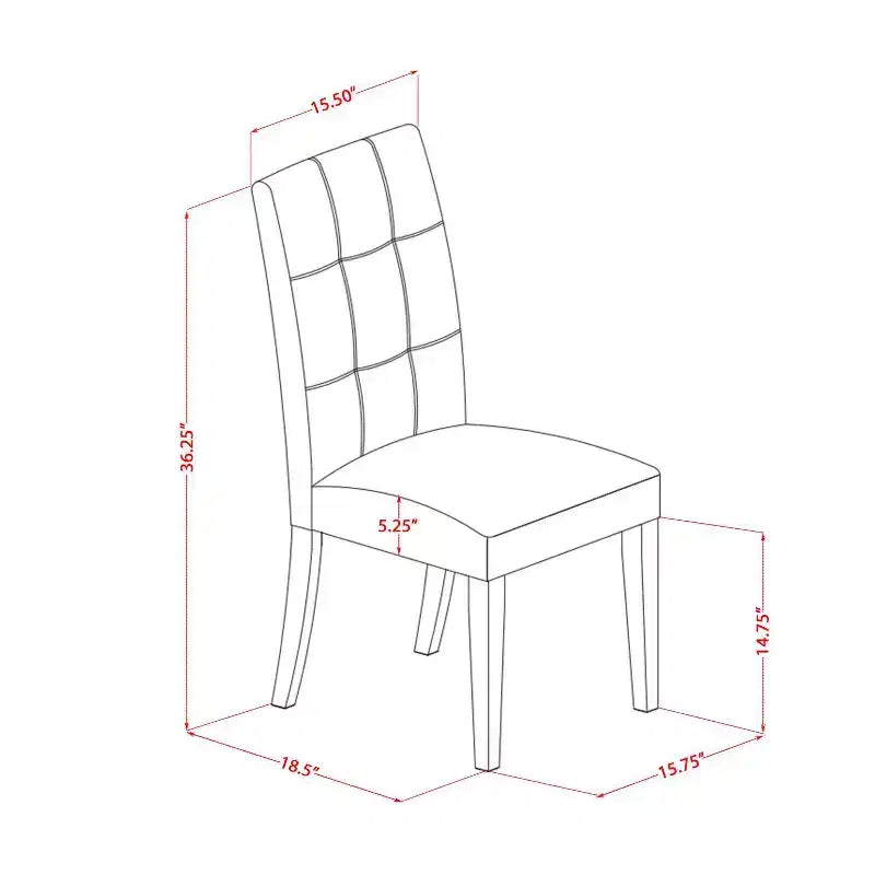 Set Tavolo da Pranzo Rotondo con 2 Sedie - Set Tavolo da Pranzo Moderno in Rovere
