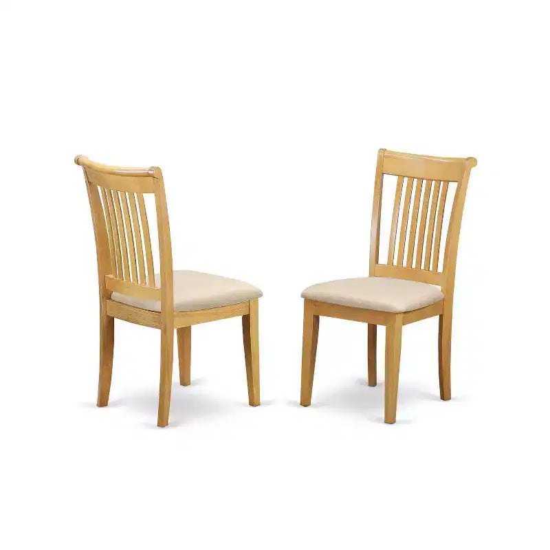 Set da pranzo da 3 pezzi - Tavolo da cucina con sedie, Set da pranzo salvaspazio, Finitura rovere