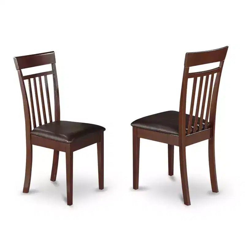 Set da pranzo rustico 7 pezzi - Tavolo da pranzo per piccoli spazi e 6 sedie - Set da cucina in legno massello