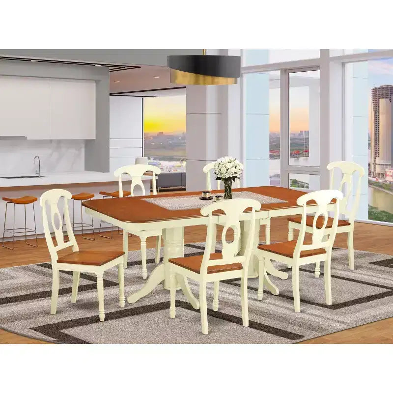 Set sala da pranzo in stile sud-occidentale - Tavolo e sedie - Set cucina moderno