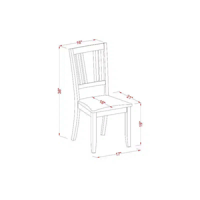 Set da pranzo rotondo - Tavolo da cucina con 4 sedie - Set da pranzo moderno