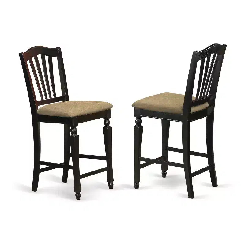 Set da Pranzo Altezza Bancone - 5 Pezzi Tavolo da Pub e Sedie - Set Cucina Moderno