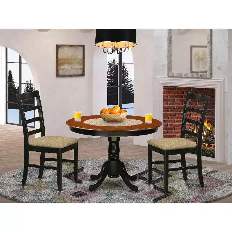 Set tavolo da cucina moderno - Tavolo da pranzo e sedie - Set dinette minimalista per la casa