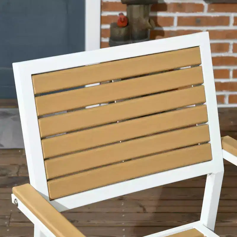 Set da pranzo da esterno 5 pezzi per 4 persone, Set mobili da giardino in rattan sintetico, Set tavolo e sedie da patio con cuscini, Tavolo quadrato con piano in metallo