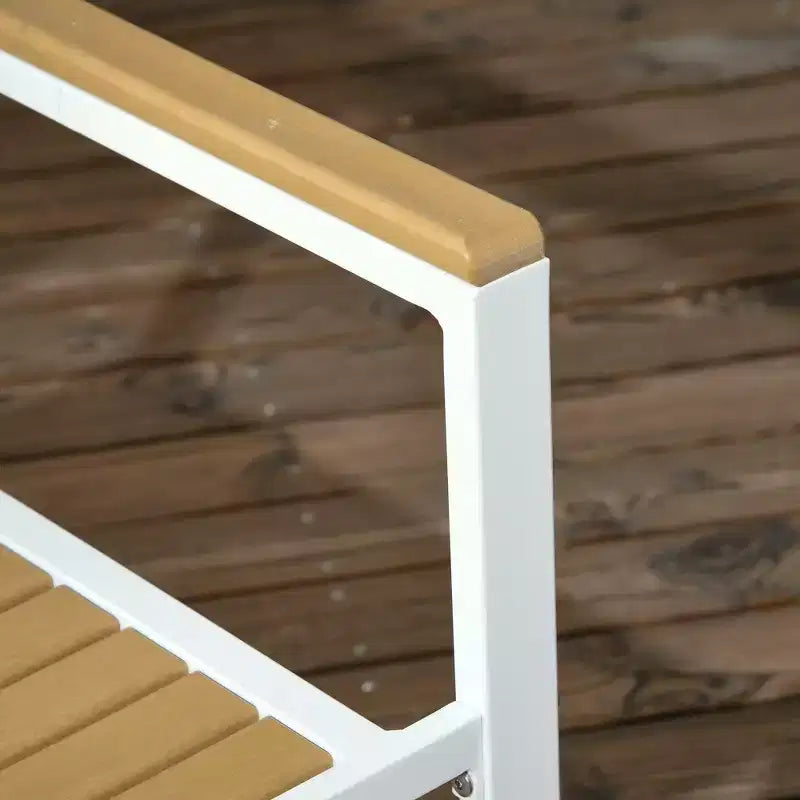 Set da pranzo da esterno 5 pezzi per 4 persone, Set mobili da giardino in rattan sintetico, Set tavolo e sedie da patio con cuscini, Tavolo quadrato con piano in metallo