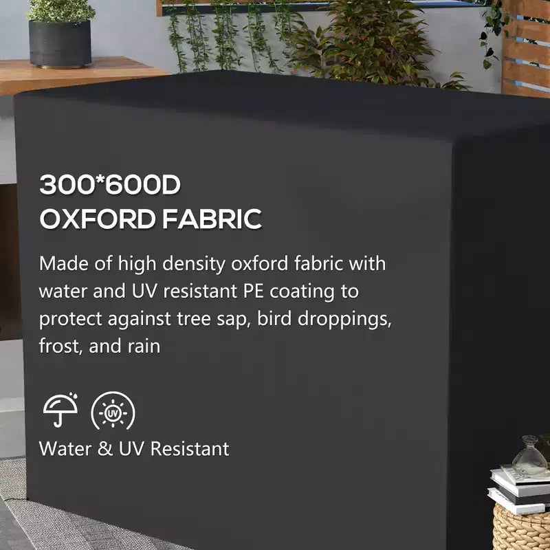 600D Oxford Copertura per dondolo a 3 posti da esterno, protezione antipioggia, impermeabile, anti-UV