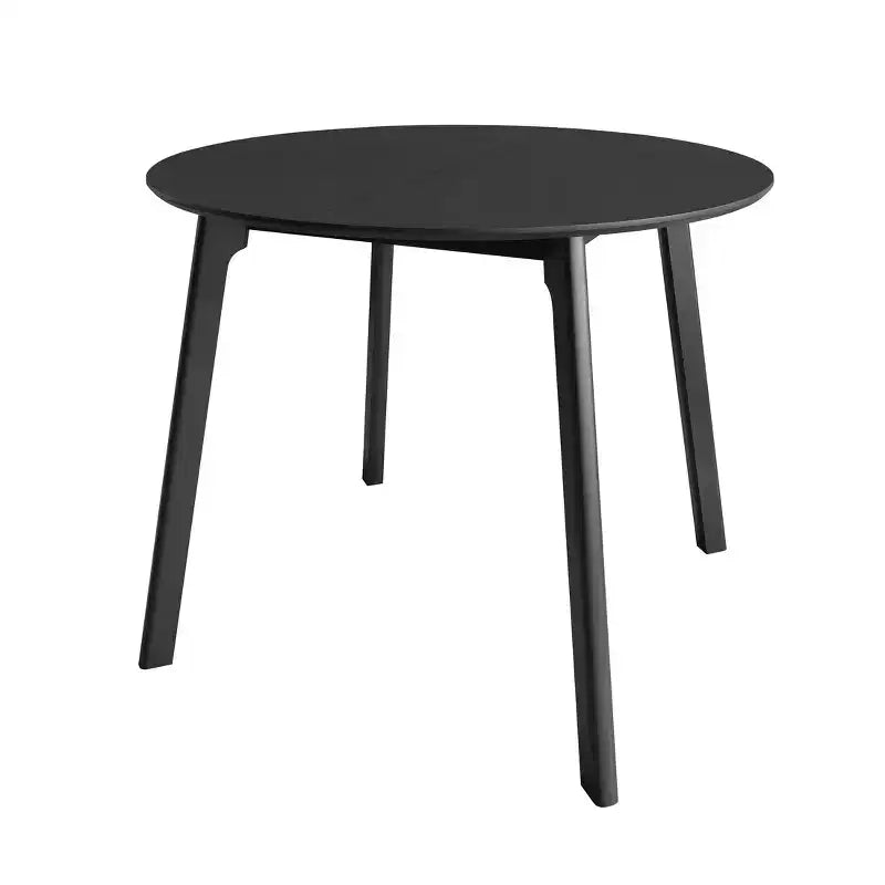 ChaletPosh Set da Pranzo 5 Pezzi con Sedie da Pranzo con Rivestimento in Lino