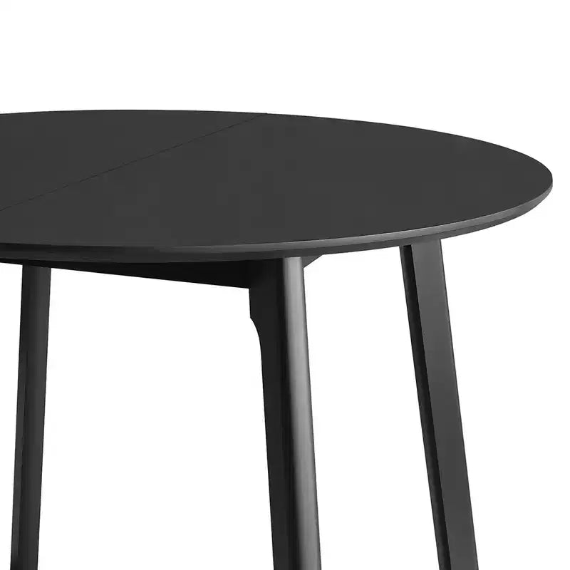 ChaletPosh Set da Pranzo 5 Pezzi con Sedie da Pranzo con Rivestimento in Lino