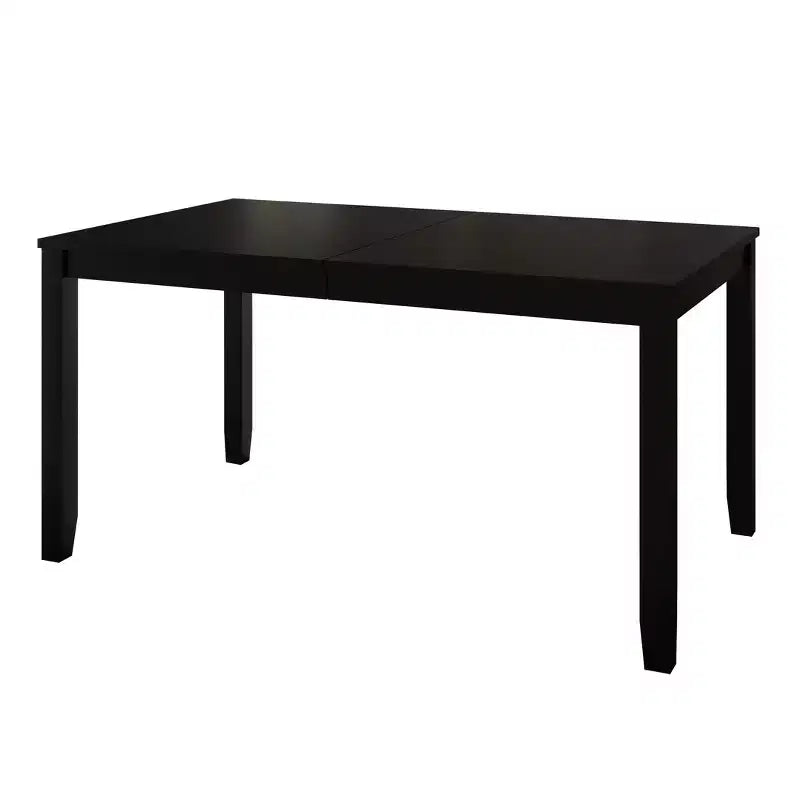 ChaletPosh Set da Pranzo 7 Pezzi con Sedie Rivestite in Lino