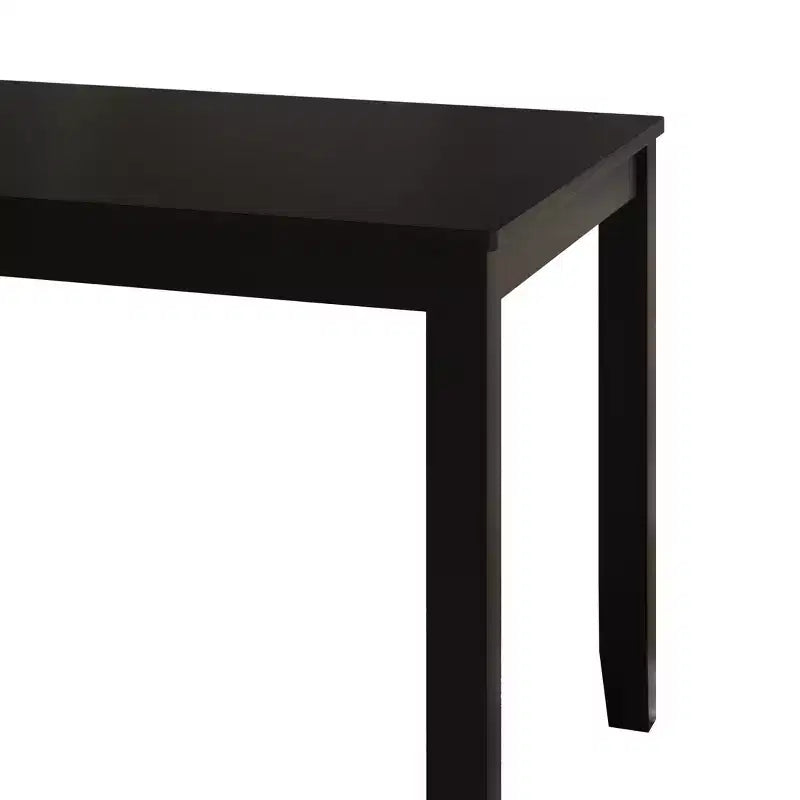 ChaletPosh Set da Pranzo 7 Pezzi con Sedie Rivestite in Lino