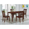 Kings Brand Furniture Kurmer 5 Piece Wood Dining Set Cappuccino