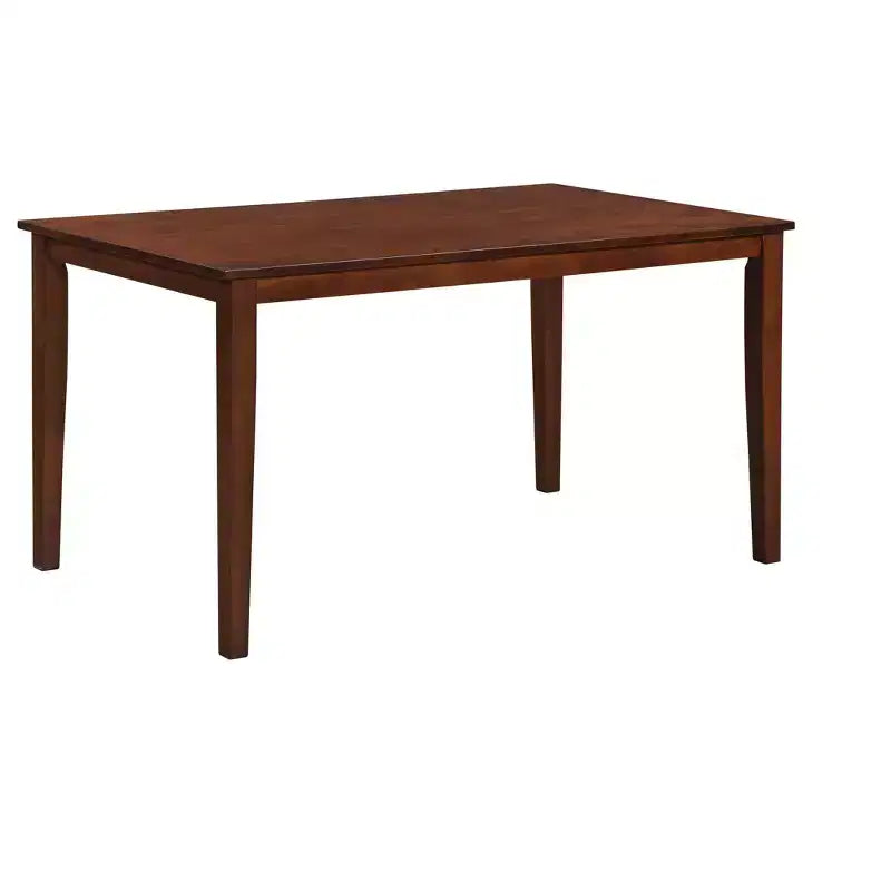 Kings Brand Furniture Kurmer set da pranzo da 5 pezzi in legno, colore cappuccino
