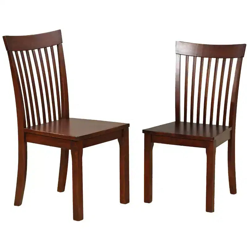 Kings Brand Furniture Kurmer set da pranzo da 5 pezzi in legno, colore cappuccino
