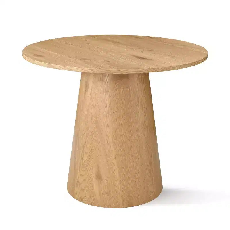 Set di 3 pezzi Tavolo da pranzo e sedie, Tavolo rotondo da 35" con sedie rivestite con fodera removibile per angolo colazione o piccoli spazi-Panipeachy