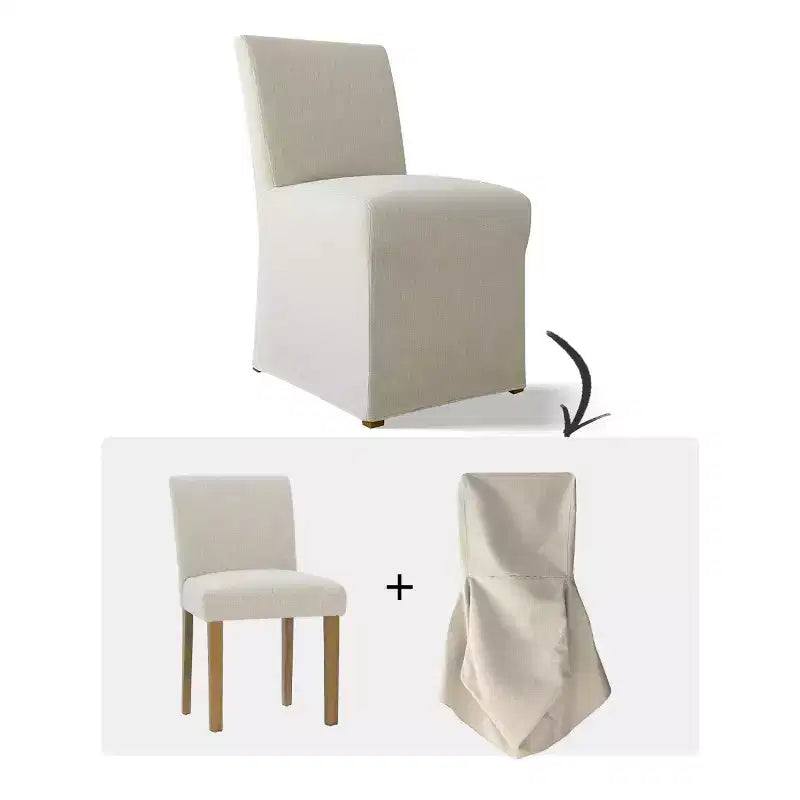 Set di 3 pezzi Tavolo da pranzo e sedie, Tavolo rotondo da 35" con sedie rivestite con fodera removibile per angolo colazione o piccoli spazi-Panipeachy