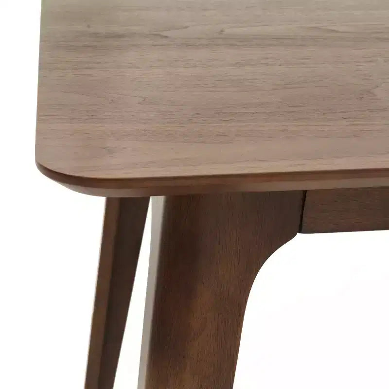 Set da pranzo moderno 5 pezzi per 4 persone, tavolo da cucina con struttura in legno massello con 4 sedie da pranzo imbottite per sala da pranzo o cucina-Panipeachy
