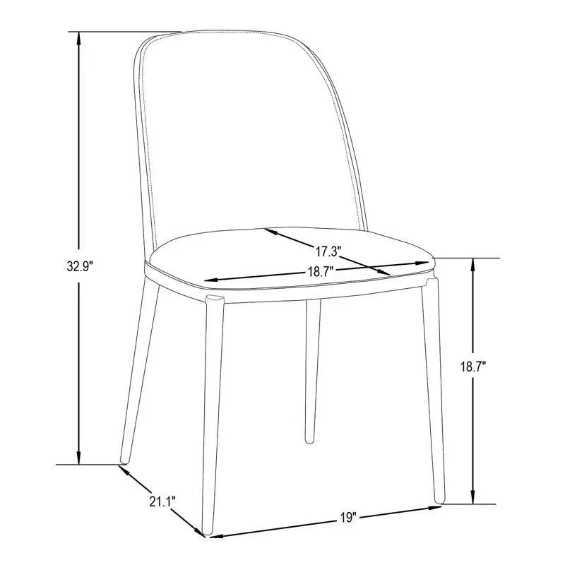 LeisureMod Tule Set da pranzo 7 pezzi con telaio in acciaio, 6 sedie da pranzo imbottite e tavolo da pranzo ovale da 71 pollici con piano in legno