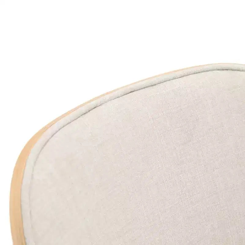 LeisureMod Tule Set da pranzo 7 pezzi con telaio in acciaio, 6 sedie da pranzo imbottite e tavolo da pranzo ovale da 71 pollici con piano in legno