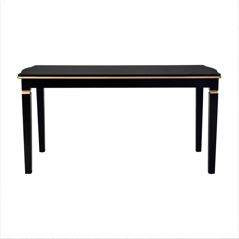 Set da Tavolo da Pranzo da Cucina Retrò da 6 Pezzi, Tavolo Rettangolare e 4 Sedie Trapuntate con Schienale Alto e Panca, Set Tavolo da Sala da Pranzo in Legno per 6
