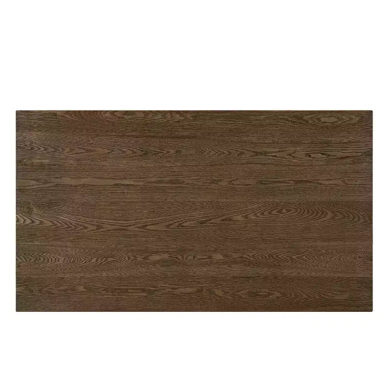 Christopher Knight Home Raisa, set da pranzo a 5 pezzi in legno di Hevea in stile rustico con sedie imbottite in tessuto Bouclé