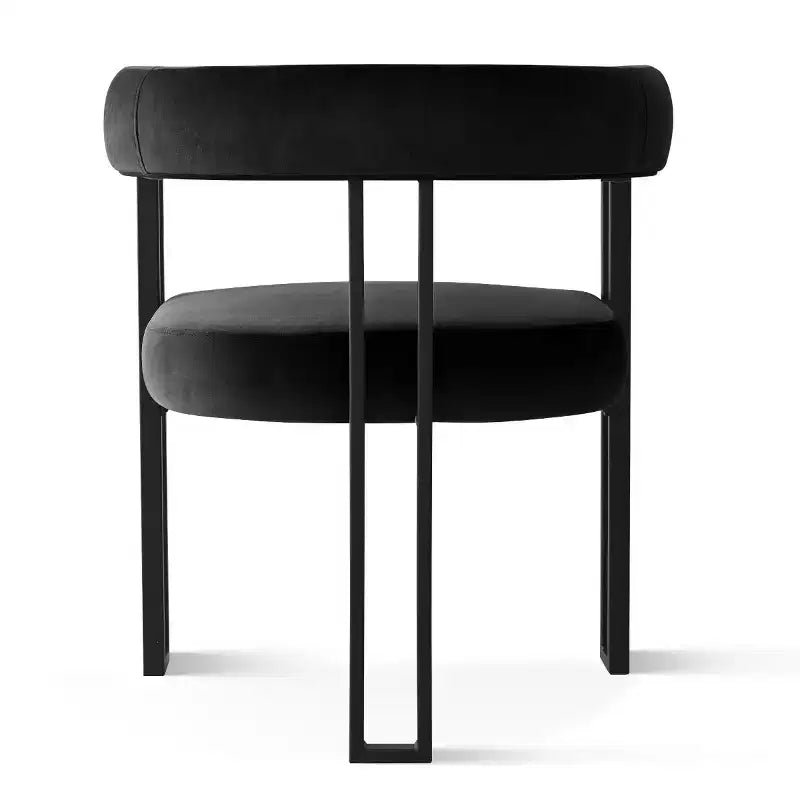 Set da Pranzo Espandibile da Rotondo a Ovale con 8 Sedie in Velluto, Set da Pranzo con Base 3-in-1, da 4 a 8 Posti, Set da Sala da Pranzo Moderno - Panipeachy