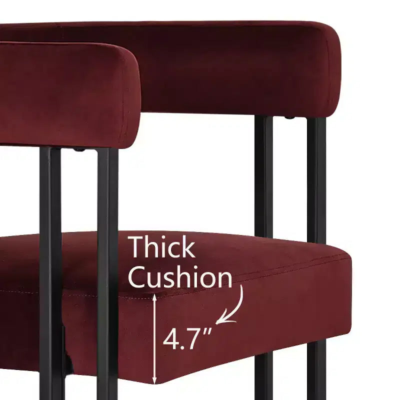 Set da Pranzo Espandibile da Rotondo a Ovale con 8 Sedie in Velluto, Set da Pranzo con Base 3-in-1, da 4 a 8 Posti, Set da Sala da Pranzo Moderno - Panipeachy