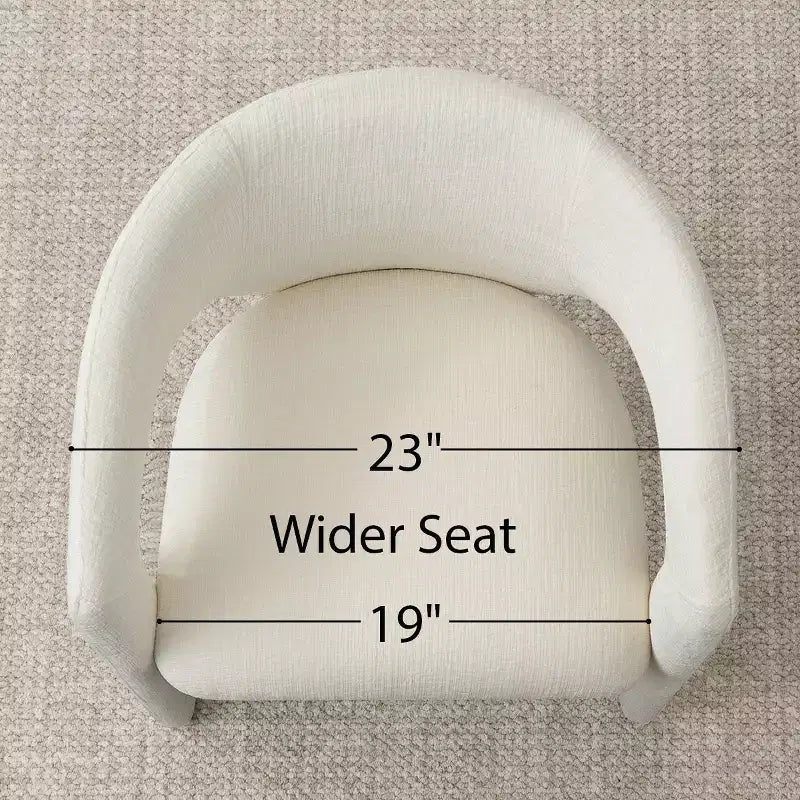 Set Tavolo da Pranzo Rotondo con 2 Poltrone in Ciniglia, Tavolo Moderno con Base a Piedistallo e Sedie Imbottite con Schienale e Braccioli Completi-Panipeachy