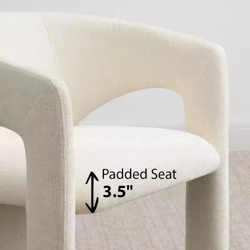 Set Tavolo da Pranzo Rotondo con 2 Poltrone in Ciniglia, Tavolo Moderno con Base a Piedistallo e Sedie Imbottite con Schienale e Braccioli Completi-Panipeachy