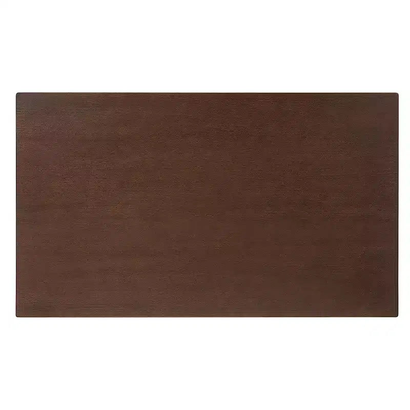 Set da Pranzo Moderno 7 Pezzi con Tavolo in Legno Massello da 60 e 6 Sedie Impilabili