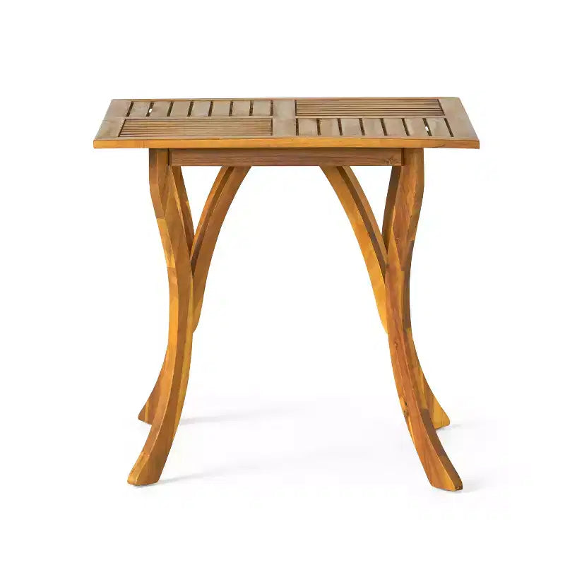 Christopher Knight Home Jose Set da 5 Pezzi Moderno da Patio con Sedie in Ferro con Design in Rattan PE e Tavolo da Pranzo in Acacia