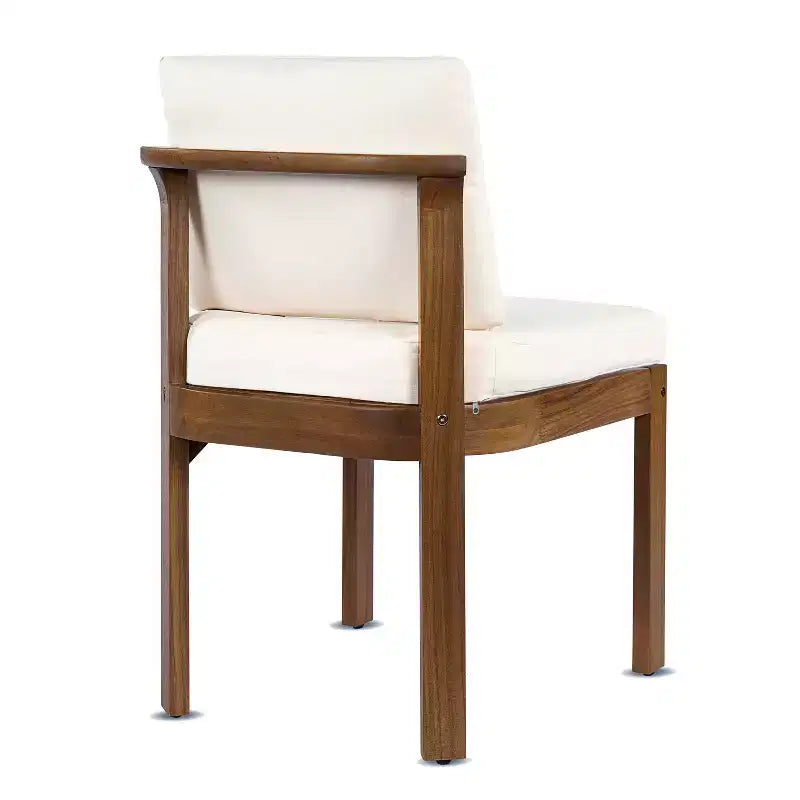 Christopher Knight Home Harrison Patio Set da Pranzo Moderno da 7 Pezzi in Legno di Acacia Espandibile con Tavolo e Sedie con Cuscini