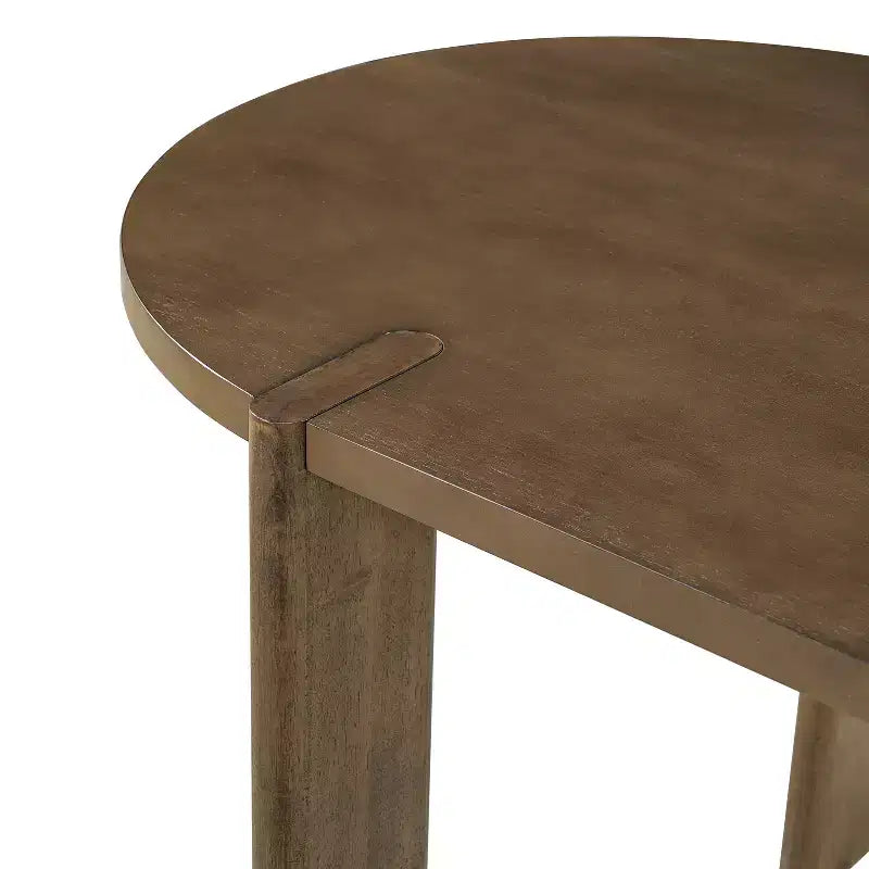Christopher Knight Home Thiago Set da Pranzo Moderno da 7 Pezzi in Legno di Gomma con Schienale Curvo e Tavolo Ovale
