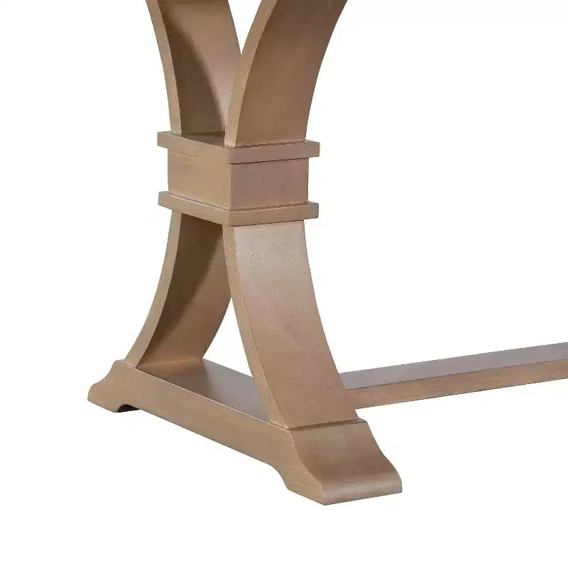 Christopher Knight Home Lyra, set da pranzo contemporaneo in 7 pezzi con tavolo espandibile, in legno di caucciù, con tappezzeria