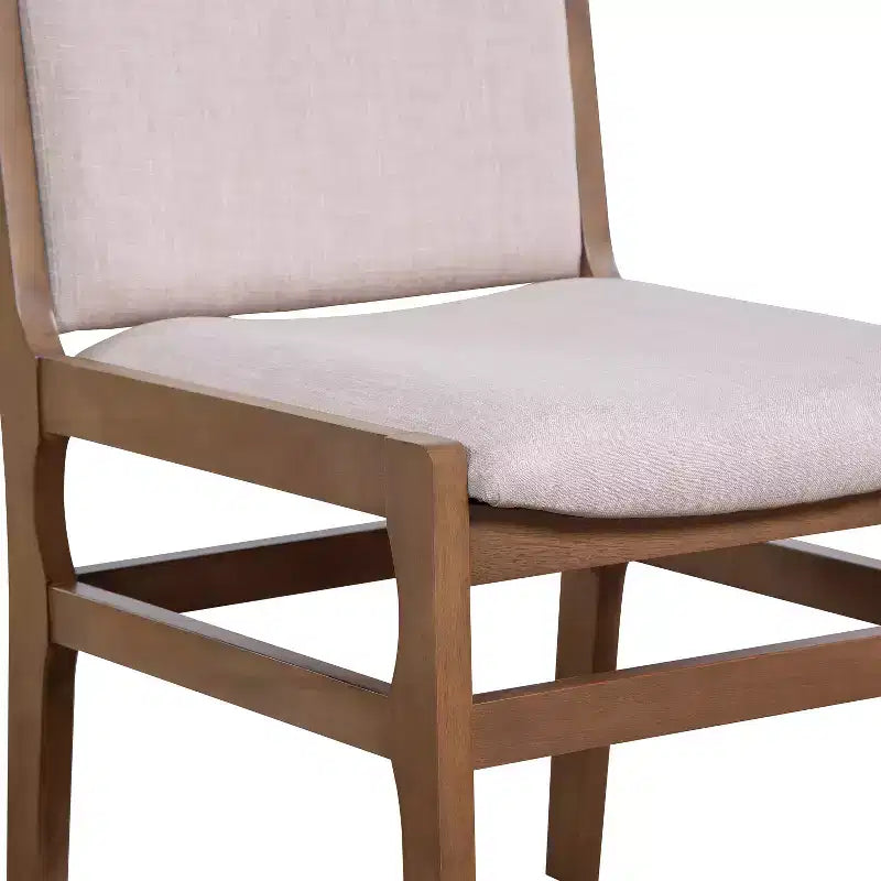 Christopher Knight Home Lyra, set da pranzo contemporaneo in 7 pezzi con tavolo espandibile, in legno di caucciù, con tappezzeria