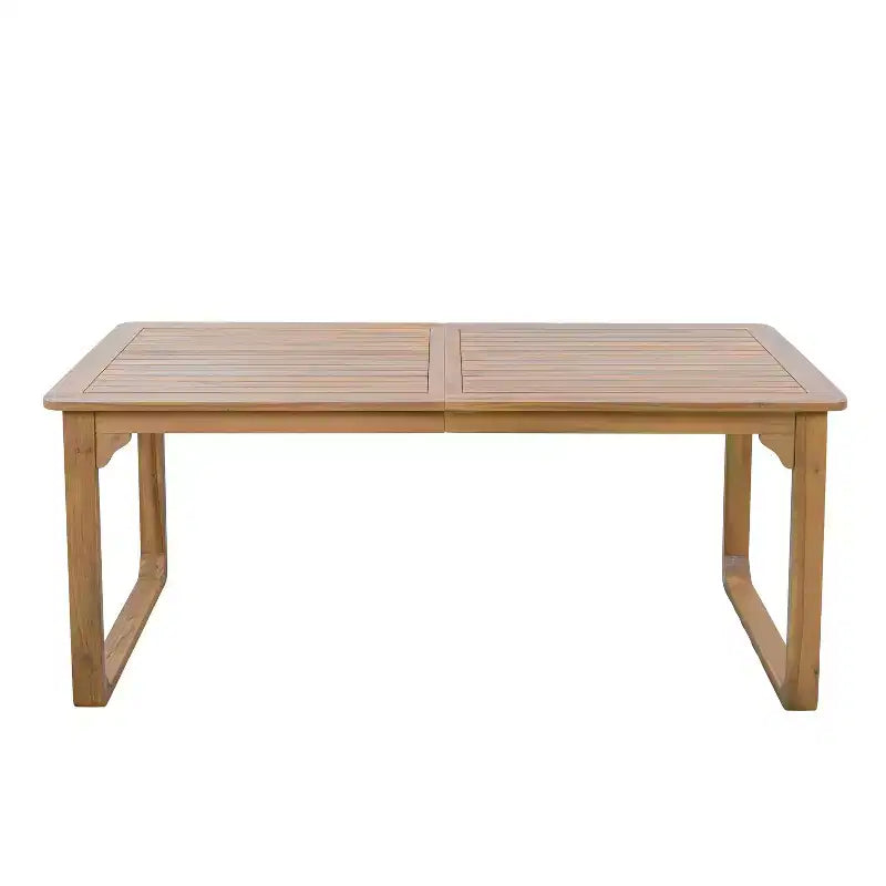 Christopher Knight Home Chasel Set da Pranzo da Esterno Moderno in Legno di Acacia a 5 Pezzi con 4 Sedie da Pranzo in Corda