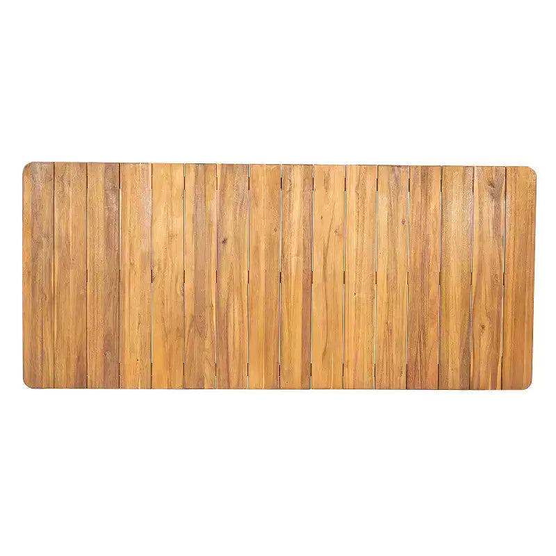 Christopher Knight Home Emeric Set da Pranzo da Esterno Bohemien 9 Pezzi in Legno di Acacia e Corda con Tavolo a Doghe
